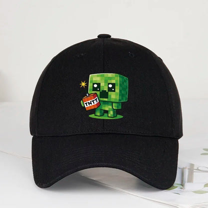 1 Creeper Pattern Baseball Cap