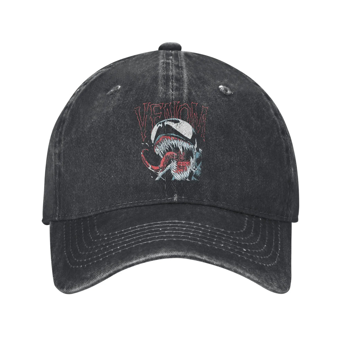 Black Spider Web in Action Men Women Baseball Caps