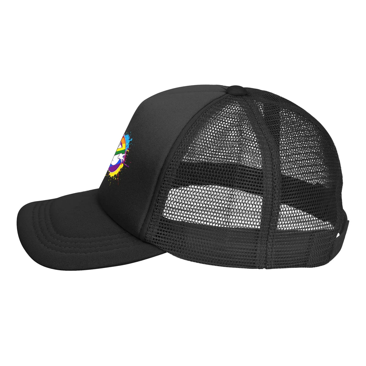 Ghostbuster Lgbt Pride Trucker Cap Unisex Movie Cartoon Baseball Caps