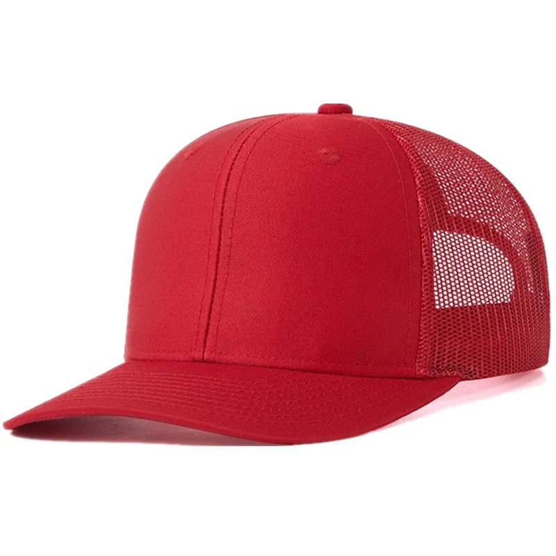Hot Sale Unisex Cap Slight Curved Brim Style Trucker Hat  Men & Women