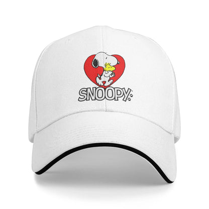 Snoopy Woodstock Sandwich Hat Baseball Cap
