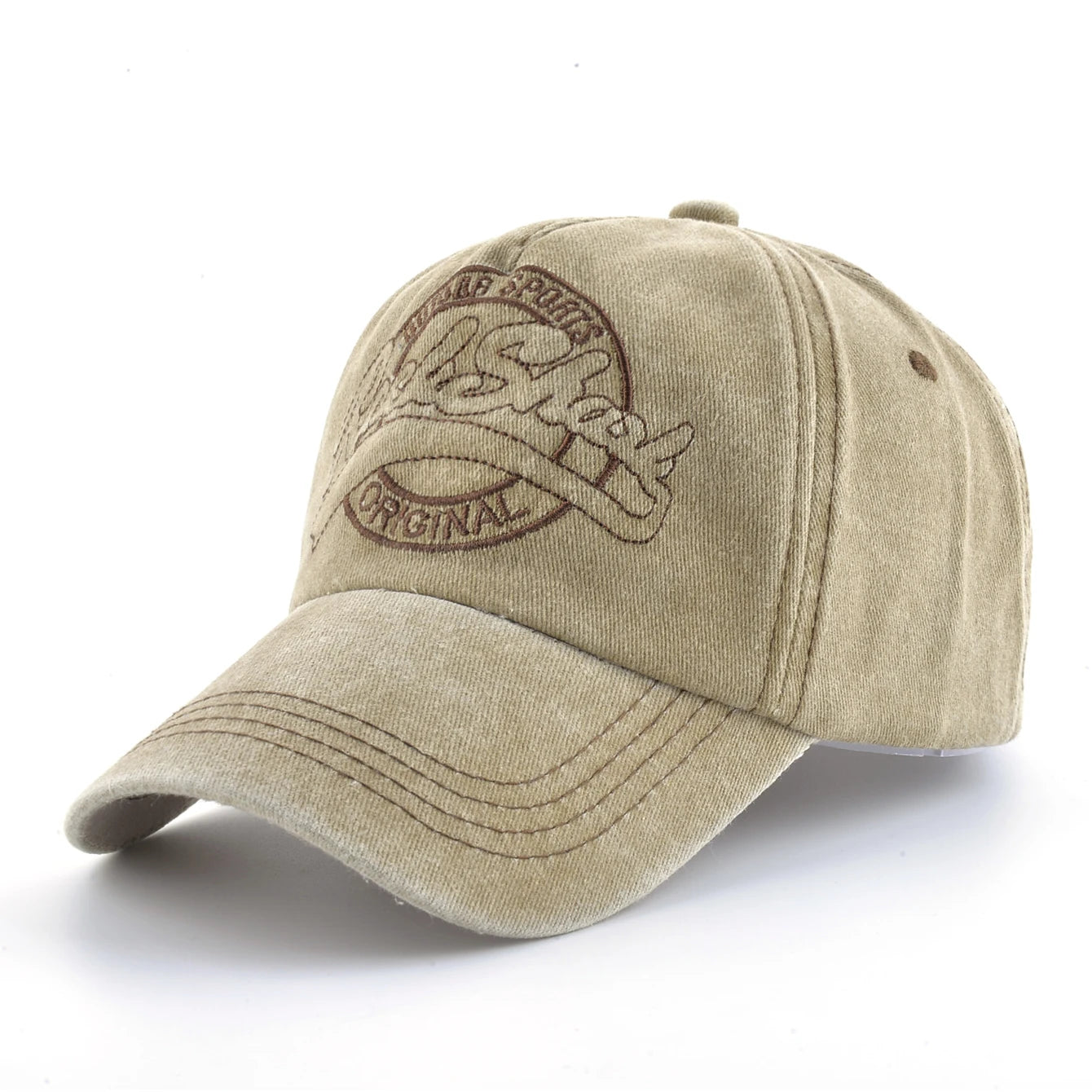 Unisex Vintage Baseball Cap Men Women Spring Summer Sun Visor Cap Embroidery Letter