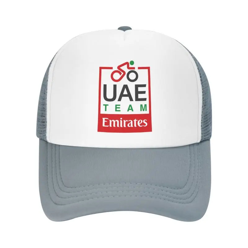 UAE Road Vehicle Print Mesh Baseball Cap