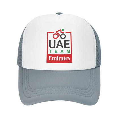 UAE Road Vehicle Print Mesh Baseball Cap