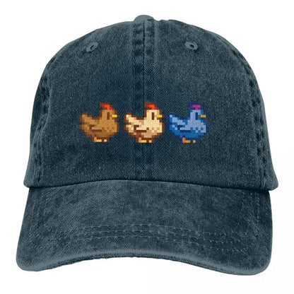 Baseball Cap Stardew Valley Game Abigail Sebastian Caps