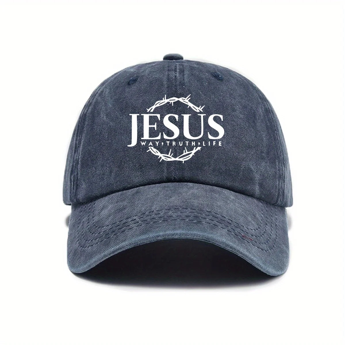 Baseball Caps For Men And Women, Jesus Wreath Design