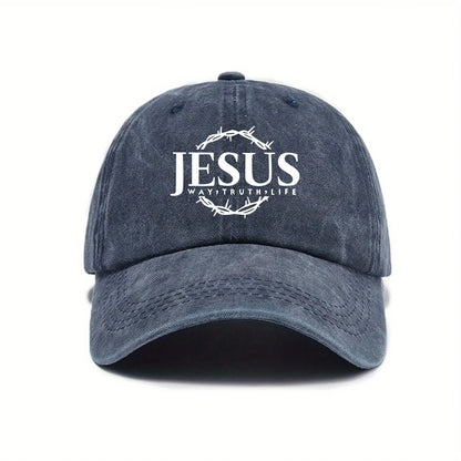 Baseball Caps For Men And Women, Jesus Wreath Design
