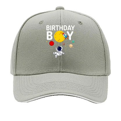 Astronaut Rocket Planet Moon Stars Space Cartoon Sandwich Baseball Cap