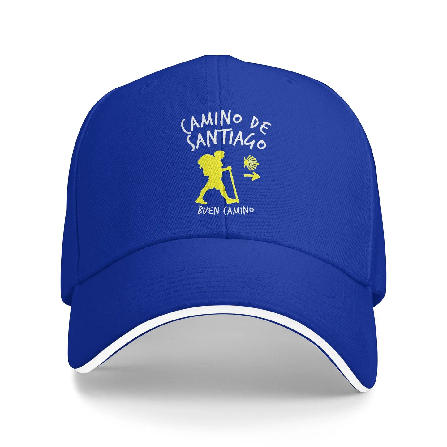 Camino De Santiago De Compostela Pilgrim Sandwich Hats Adult Baseball Cap