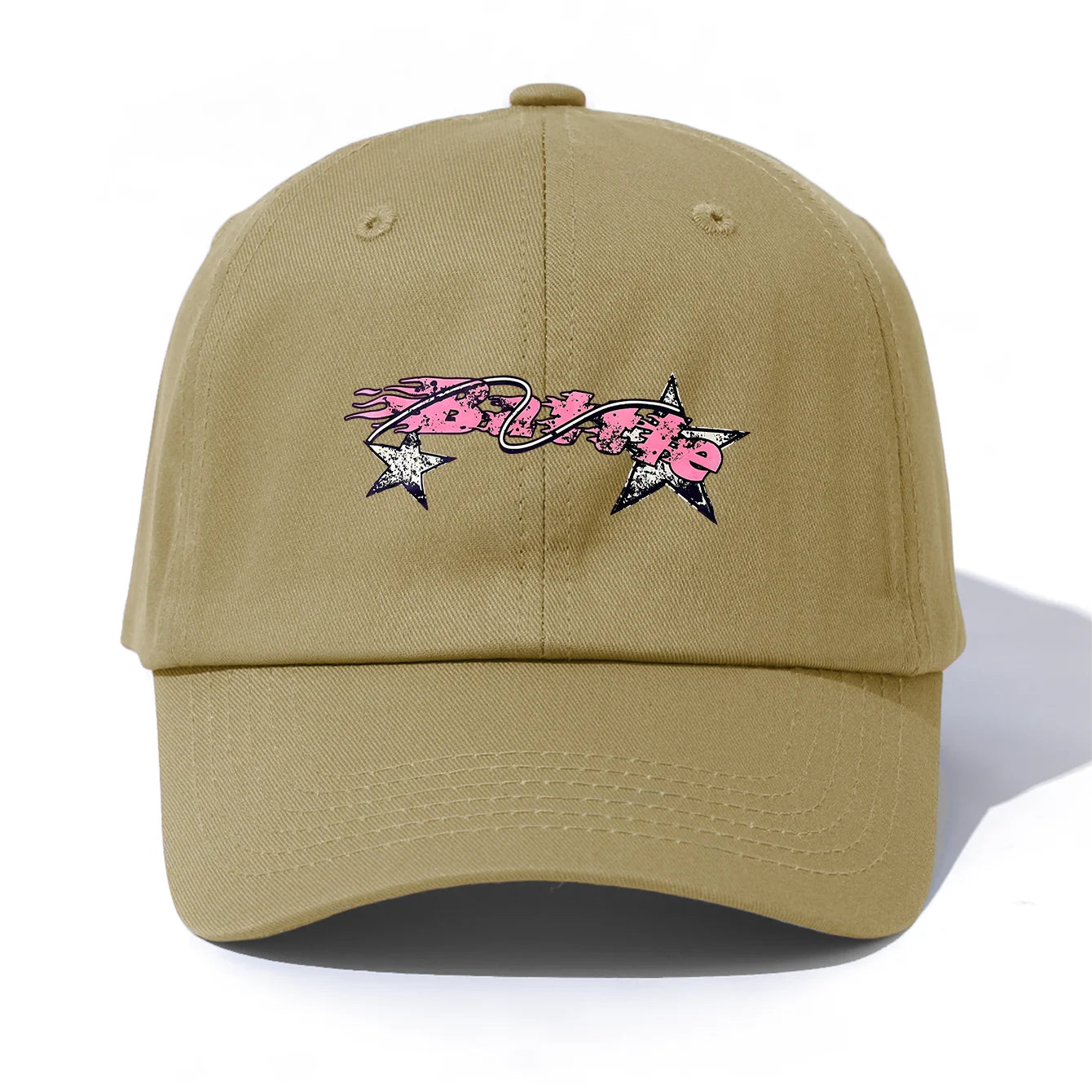 BATTLE Print Baseball Cap For Adults