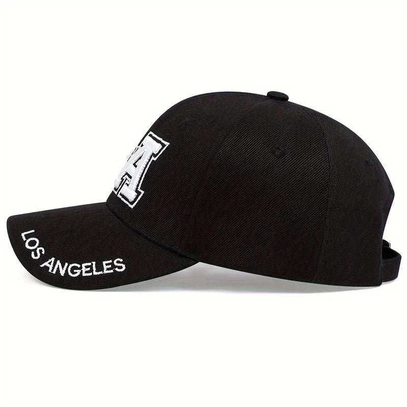 Unisex Los Angeles Letter Embroidery Baseball Caps Spring Autumn Outdoor