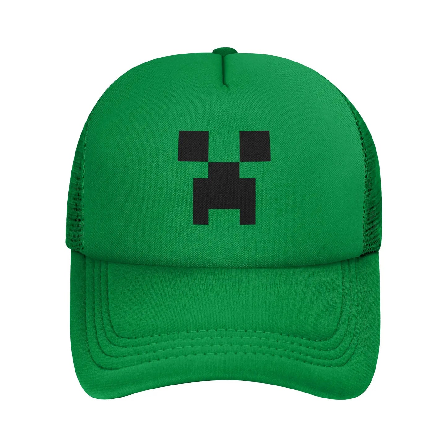 Unisex Creepers mob sticker Trucker Cap Mesh Baseball Cap