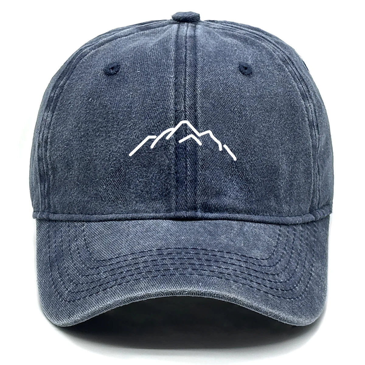 Unisex Washed Cotton Cap Mountain Vintage Baseball Cap