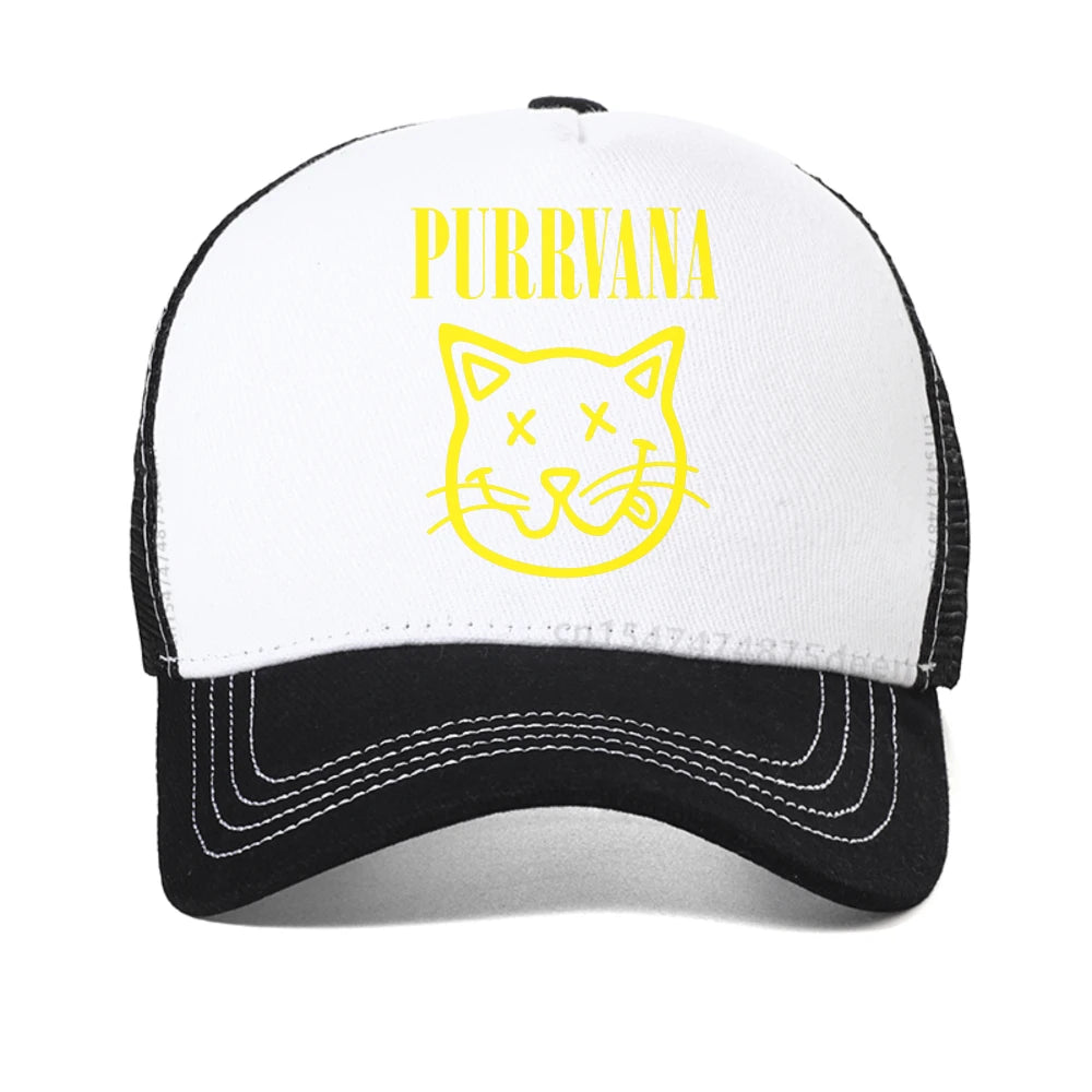 Purrvana Cat Baseball Cap