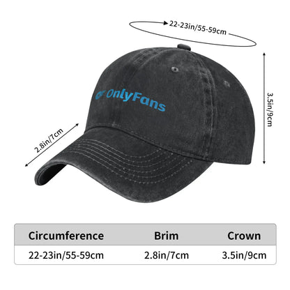 Funny Only Fans Meme Summer Vintage Hip Hop Hats Baseball Caps