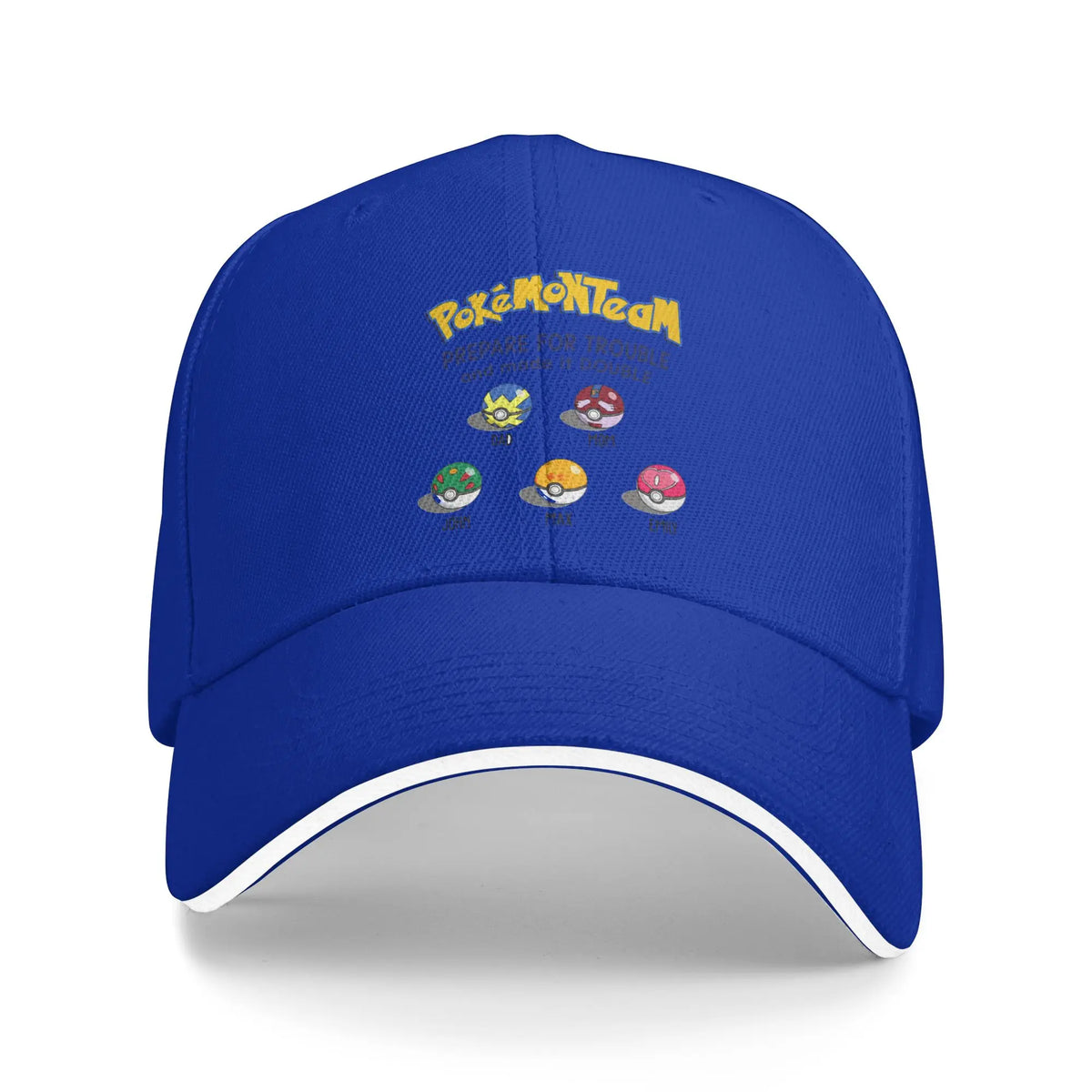 Baseball Cap Pokémon Team