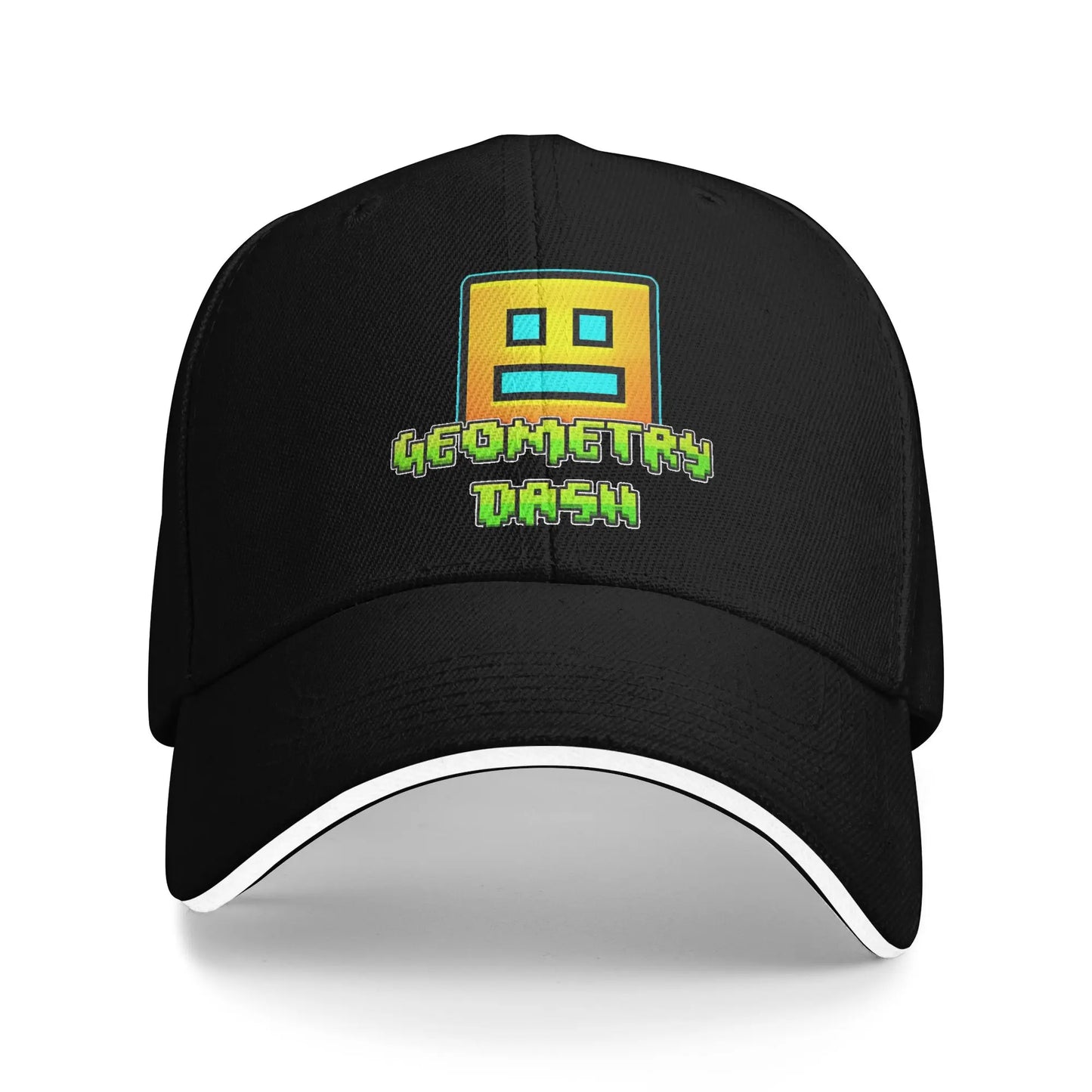 Geometry Video Game Dash Baseball Cap