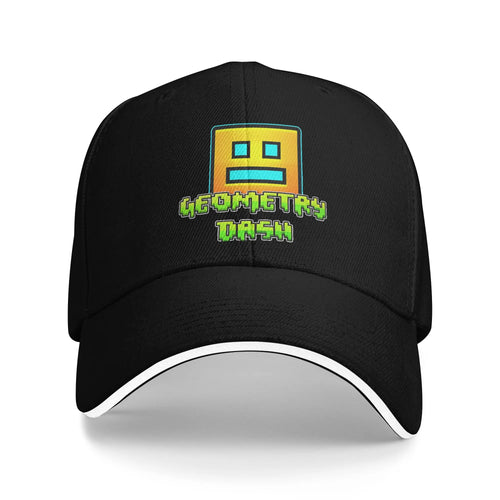 Geometry Video Game Dash Baseball Cap