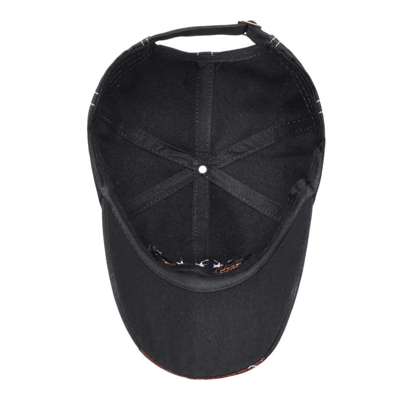 Fashionable Eagle-Embroidered Outdoor Sun Hat - Baseball Cap