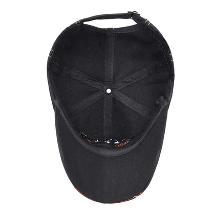 Fashionable Eagle-Embroidered Outdoor Sun Hat - Baseball Cap