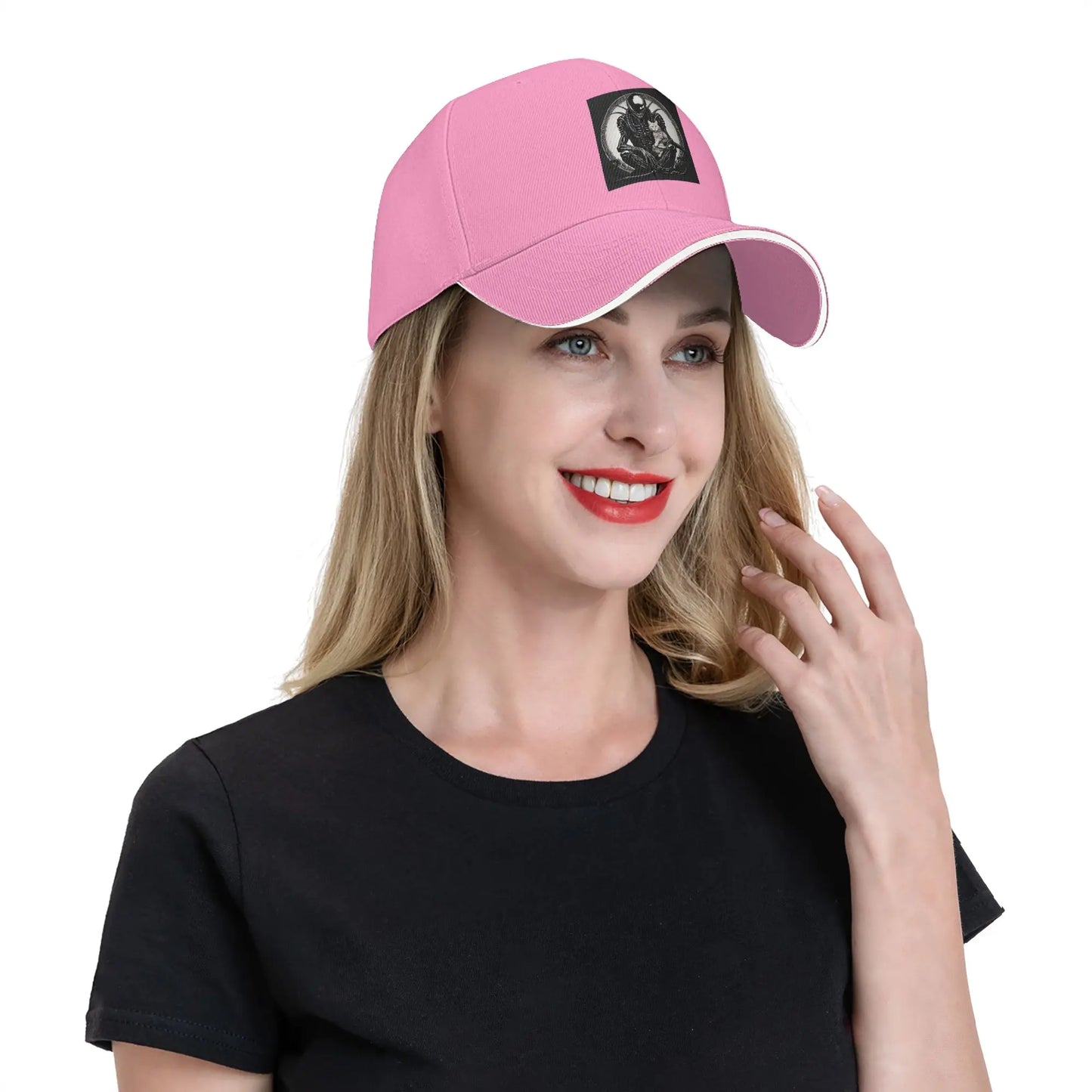 Xenomorph And A Cat Cap Fashion Baseball Caps