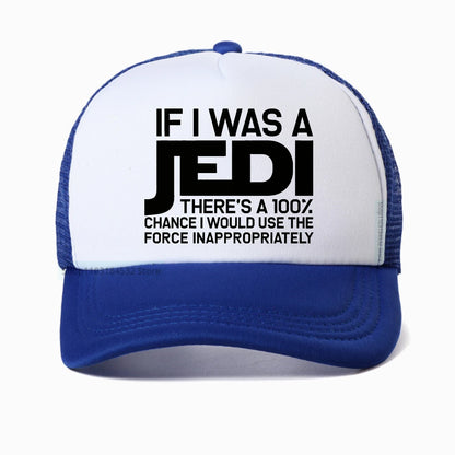 If I Was A Jedi Sarcastic Adult Humor Gift Baseball Cap