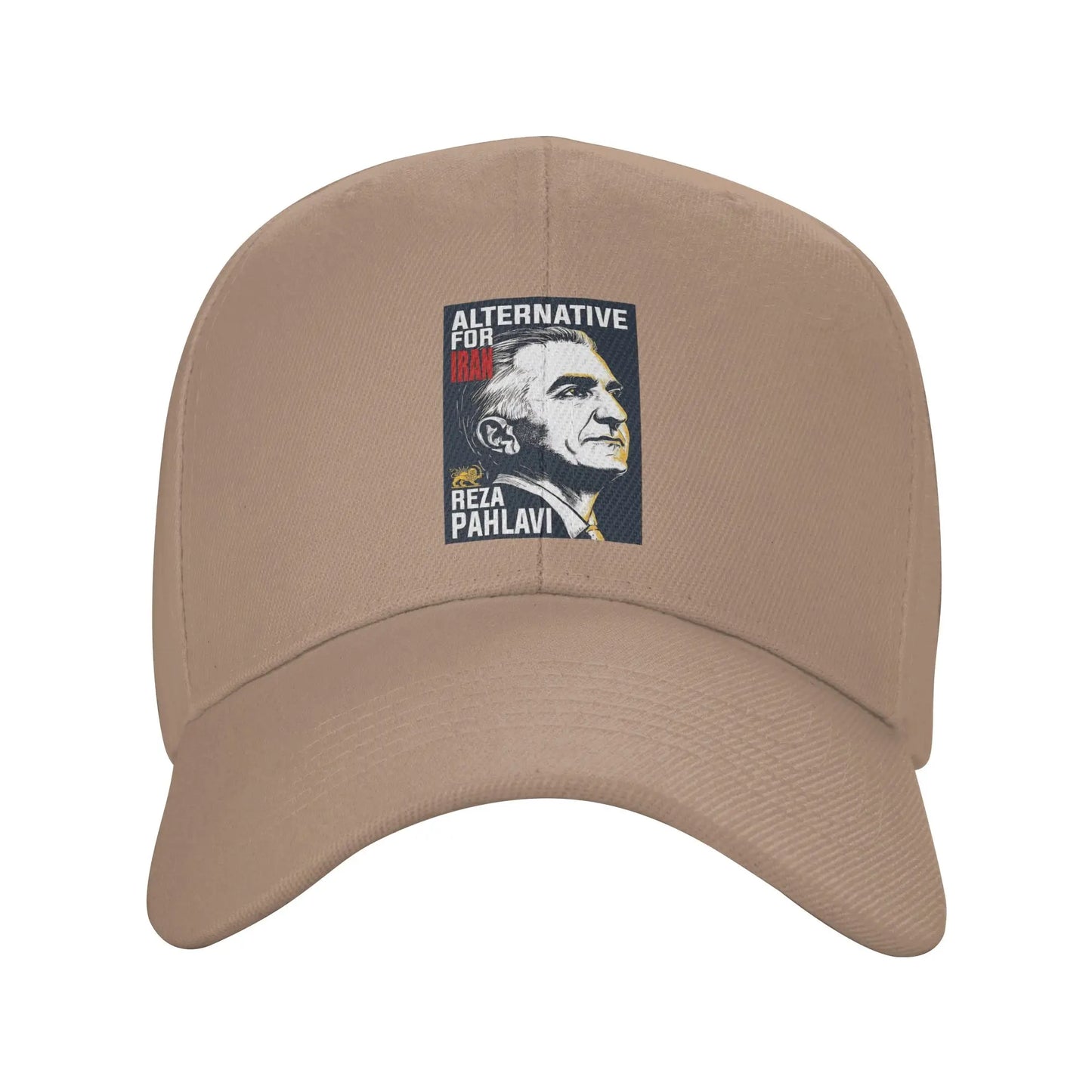 Reza Pahlavi Alternative For Iran Portrait Sun Baseball Cap