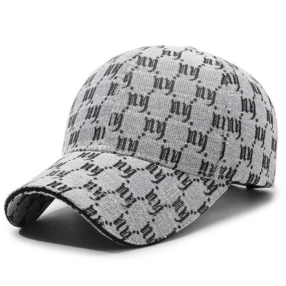 Elegant and Trendy White Baseball Cap