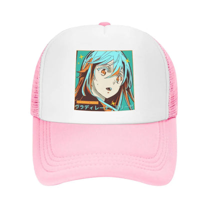 86 Eighty Six Anime Milize Aesthetic Baseball Caps