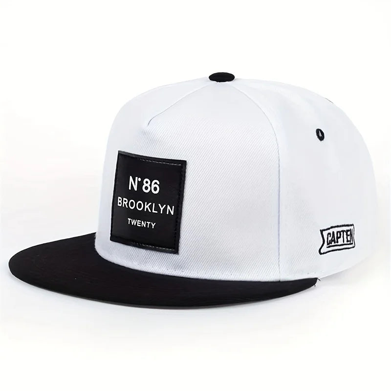 Fashion Men Women BROOKLYN Baseball Cotton Adjustable Snapback Hat Leather label N86 Hip Hop Caps Sun Hat