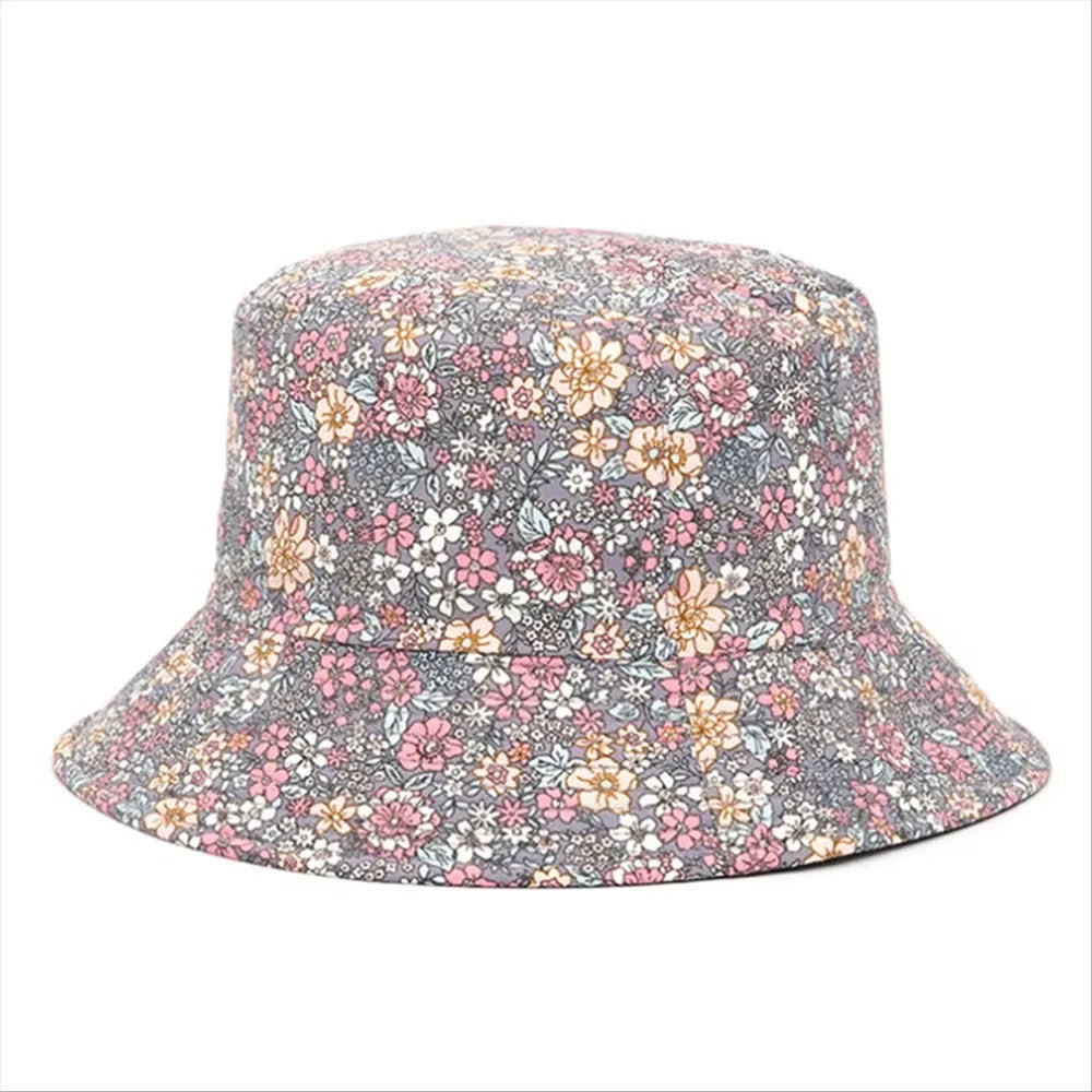 Double Sided Floral Bucket Hat