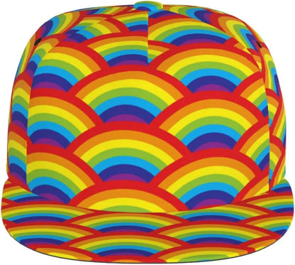 Rainbow LGBT Snapback Hats For Women Men