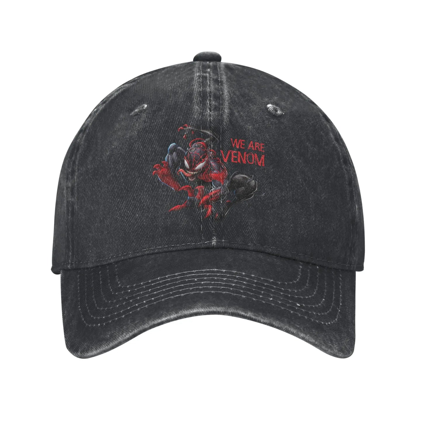 Spider Man Venom Leaping Forward Spiderman Men Women Baseball Cap