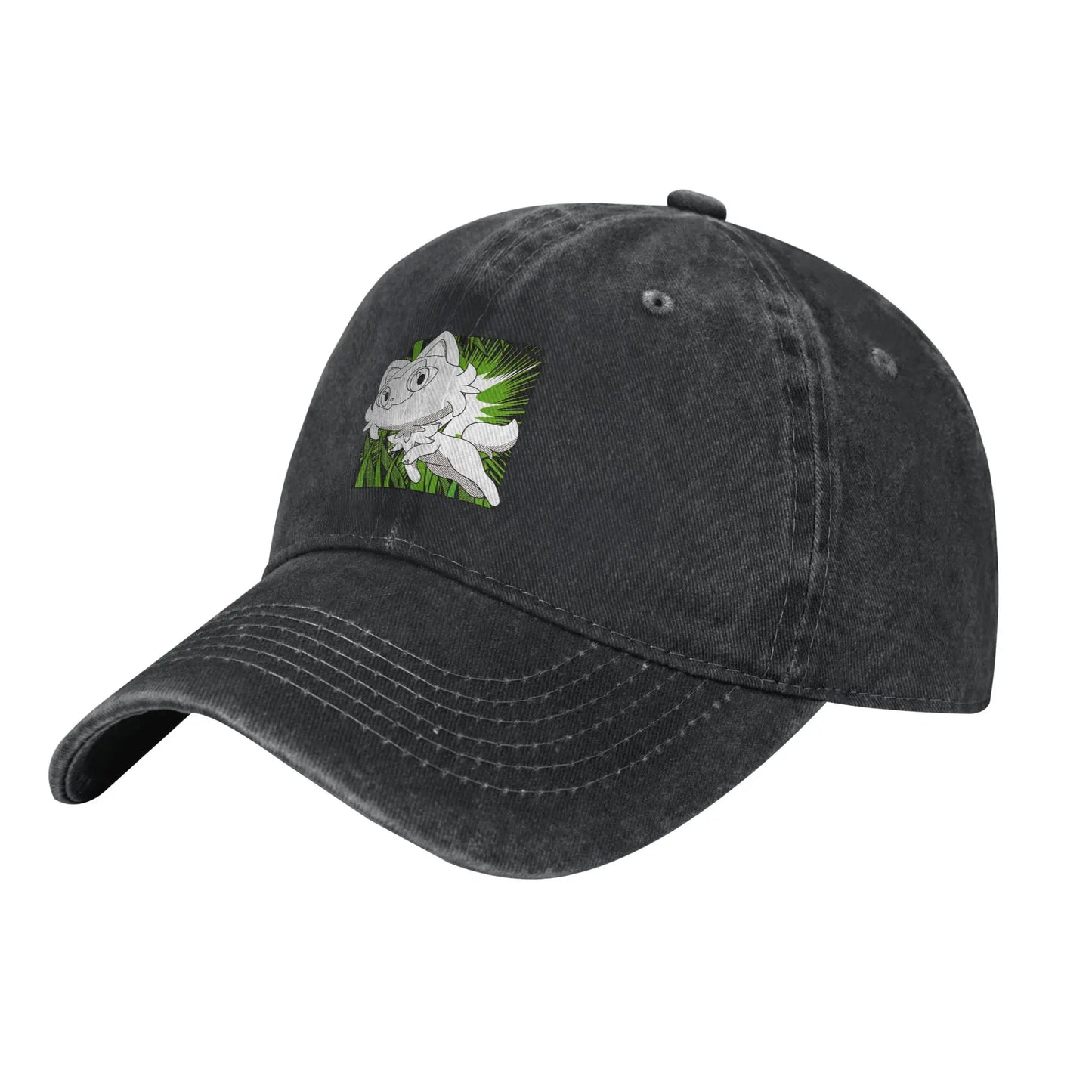 Pokemon Sprigatito Manga Style Casual Baseball Cap