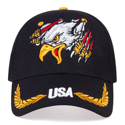 Unisex USA Eagles Embroidery Baseball Caps Spring and Autumn Outdoor