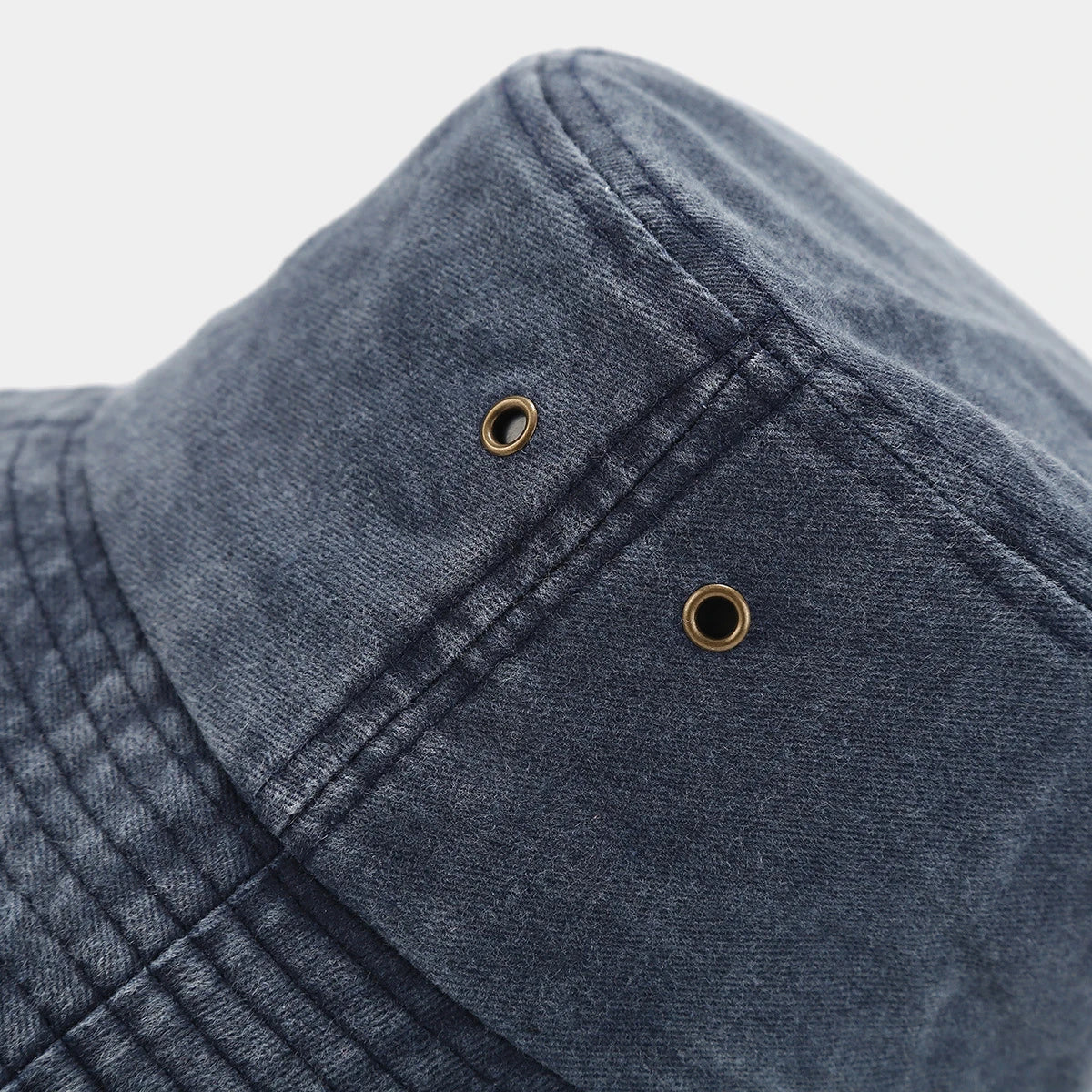 Printed Washed Retro Sunshade Fisherman Hat