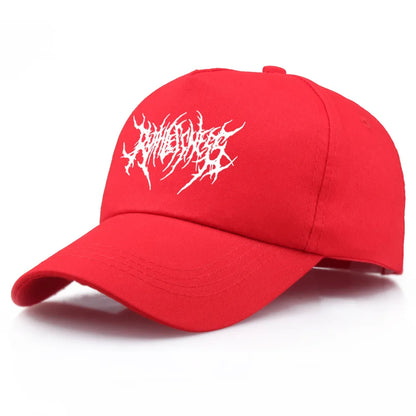 Fashion Gothic Street Punk Embroidery Baseball Caps