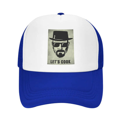 Heisenberg Lets Cook Cap Casual Mesh Baseball Caps