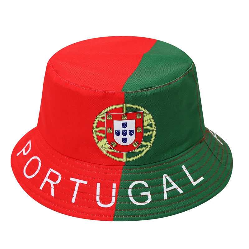 Countries Flag Bucket Hats Fashion Packable Patriotic Sun Cap