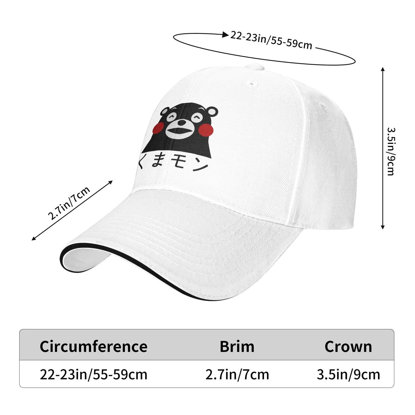 Satanic Bear Sun Baseball Cap