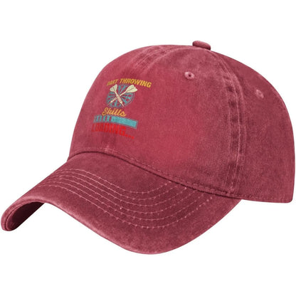 Dart Throwing Skill Baseball Cap For Women Men