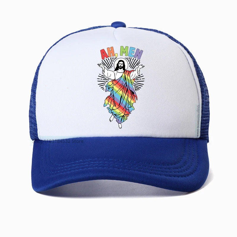 Jesus Christ 3D Print Baseball Cap