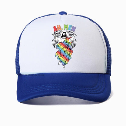 Jesus Christ 3D Print Baseball Cap