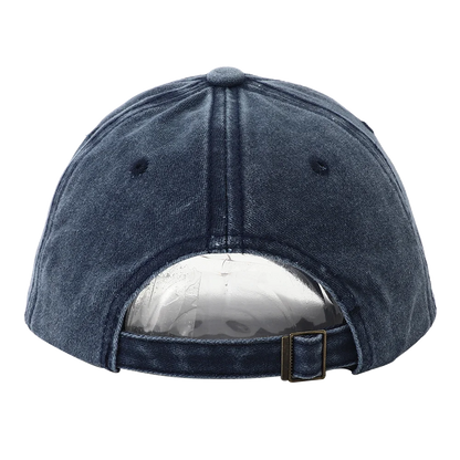 Unisex Distressed American Letter Embroidery Baseball Cap For Women Men