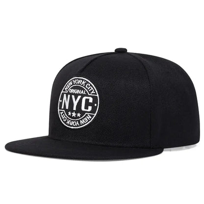 Unisex NEW YORK CITY Letter Embroidery Hip-hop Hats Snapback Caps