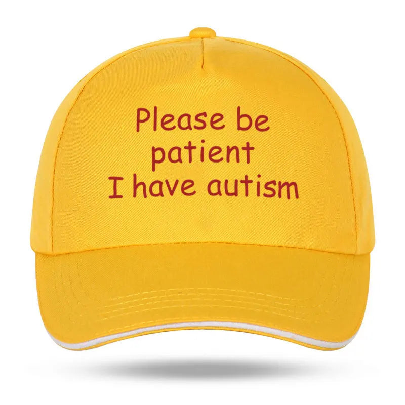 Please Be Patient I Have Autism Cap Baseball Cap