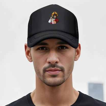 New Villanelle Jesus with Pop Corn - Killing Eve Season 4 Transparent Baseball Cap