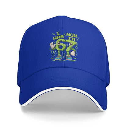 Six Seven Brainrot 67 Meme Baseball Caps