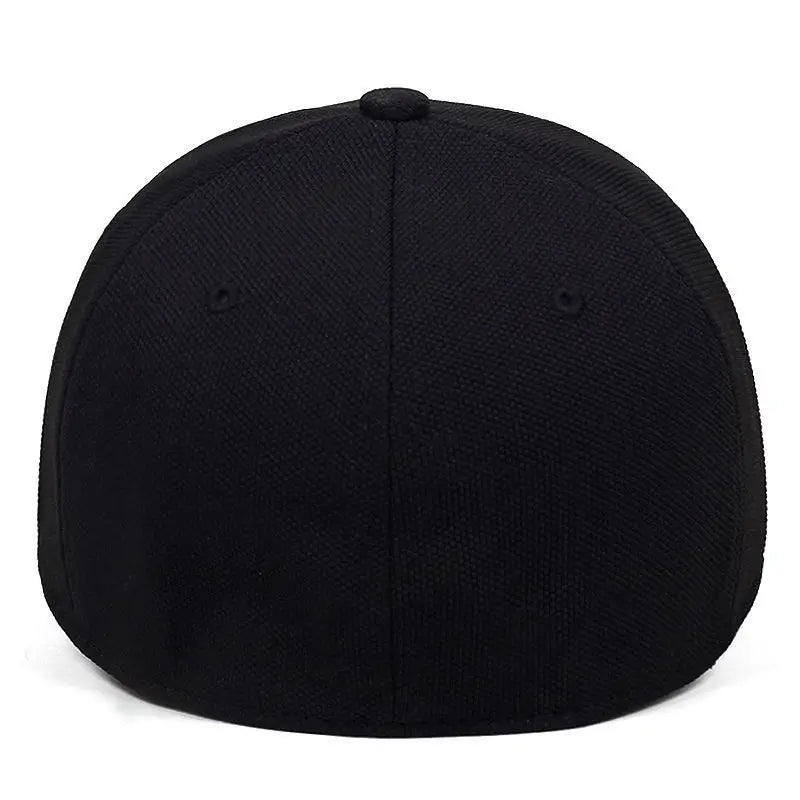 New High Quality Baseball Cap Man Fitted Closed Full Cap Mesh Cap