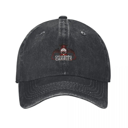 Choo Choo Charles Monster Spider Train Art Baseball Cap